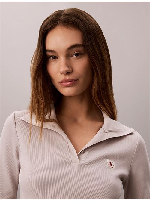 ls wvn label tneck herley CALVIN KLEIN JEANS | LV047H203GQCF